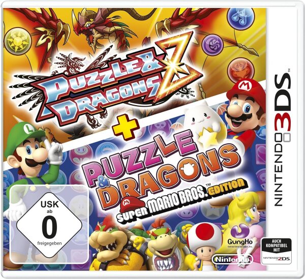 Puzzle & Dragons Z + Puzzle Dragons Super Mario Bros. - neu / sealed - Nintendo 3DS