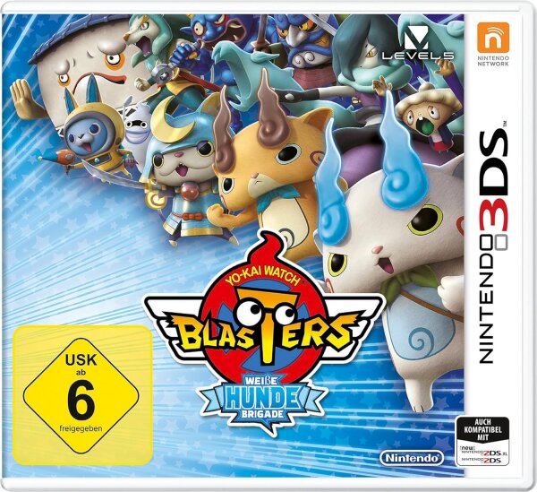 Yo-Kai Watch Blasters: Weiße-Hunde-Brigade - neu / sealed - Nintendo 3DS