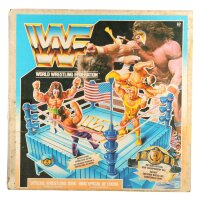 Wrestling Ring (blau) – lose mit Box - WWF Hasbro