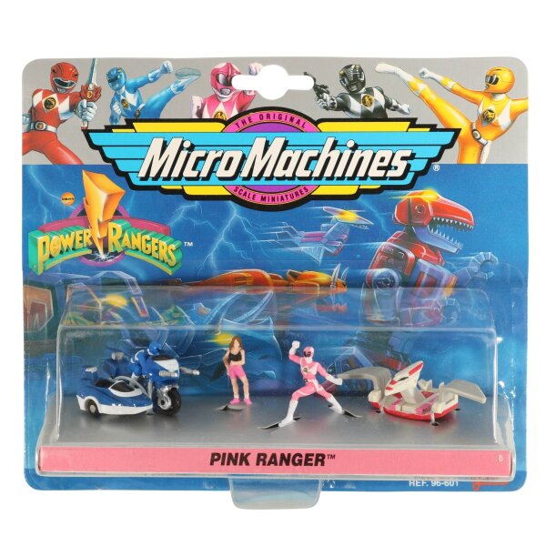 Power Rangers Pink Ranger - MOC - Galoob / Ideal Micro Machines
