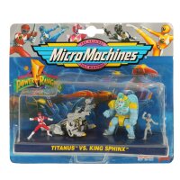Power Rangers Titanus vs. King Sphinx - MOC - Galoob /...