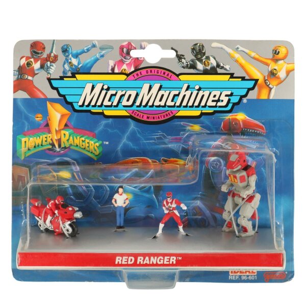 Power Rangers Red Ranger - MOC - Galoob / Ideal Micro Machines