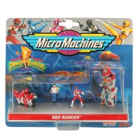 Power Rangers Red Ranger - MOC - Galoob / Ideal Micro...