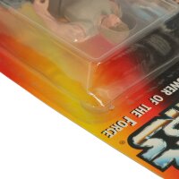 Luke Skywalker (Short Saber / Long Tray) - MOC - Star Wars POTF 2 / Orange Card