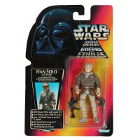 Han Solo in Hoth Gear - Star Wars POTF 2 / Orange Card - MOC
