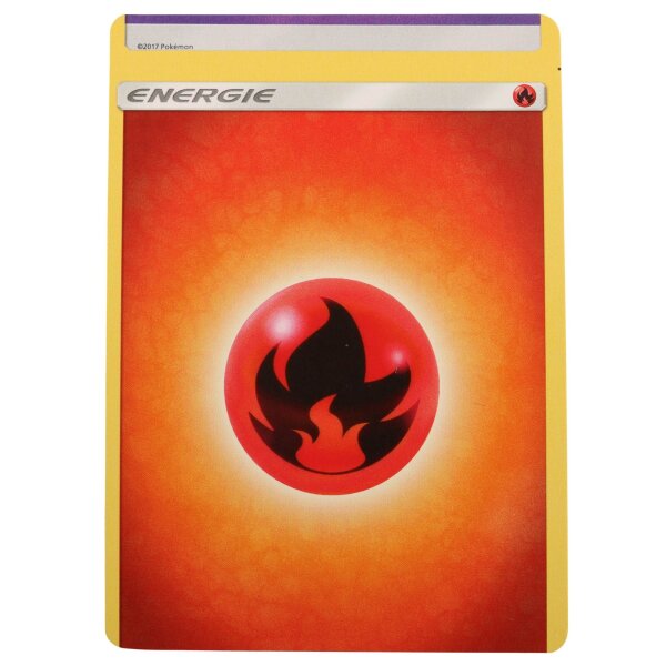 Feuer Energie - Factory Miscut - Near Mint - Pokemon TCG #3