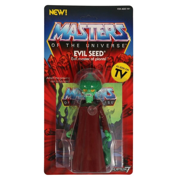 Evil Seed - Super 7 - Vintage Collection - MOTU / Masters of the Universe - MOC