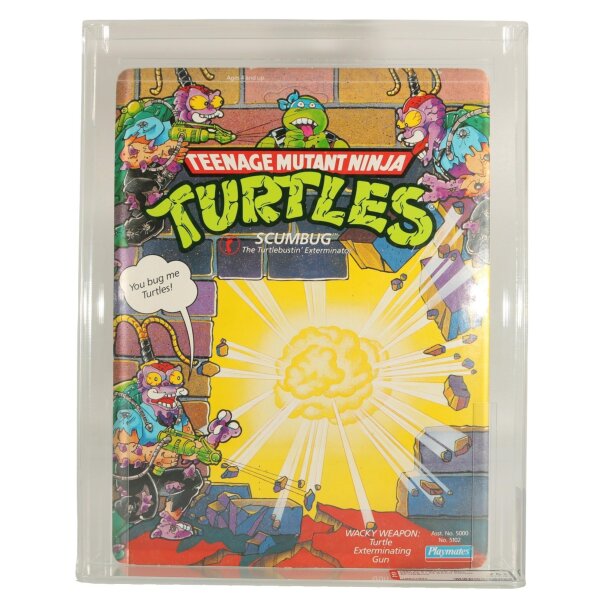 Scumbug - Proof Card AFA 75+ EX+/NM - TMNT / Teenage Mutant Ninja Turtles