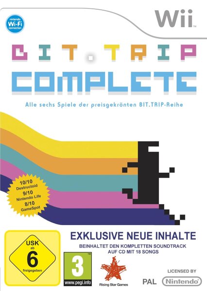 Bit Trip Complete (inkl. Soundtrack-CD) - Nintendo Wii - neu / sealed
