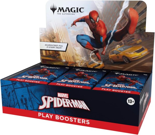 Marvels Spider-Man - Play Booster Display - MtG Magic the Gathering - englisch