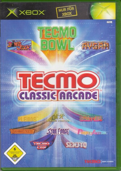Tecmo Classic Arcade - Xbox Microsoft - neu sealed