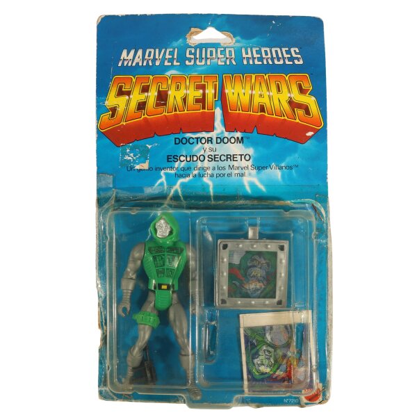 Dr. Doom - Marvel Secret Wars - Mattel - MOC (open Bubble)