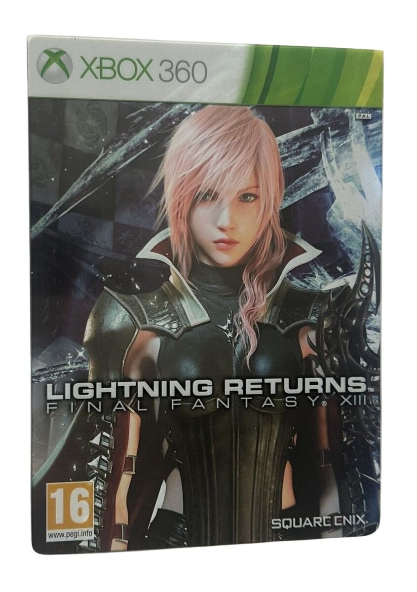Lightning Returns: Final Fantasy XIII Steelbook Edition käytetty (Xbox 360 Lightning Returns: Final Fantasy XIII Steelbook Edition käytetty (Xbox 360