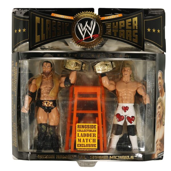 Razor Ramon Shawn Michaels - MOC - WWF / WWE Classic Superstars