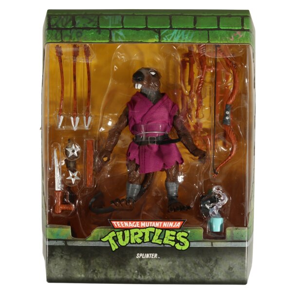 Splinter - Teenage Mutant Ninja Turtles / TMNT - Super 7 - MISB