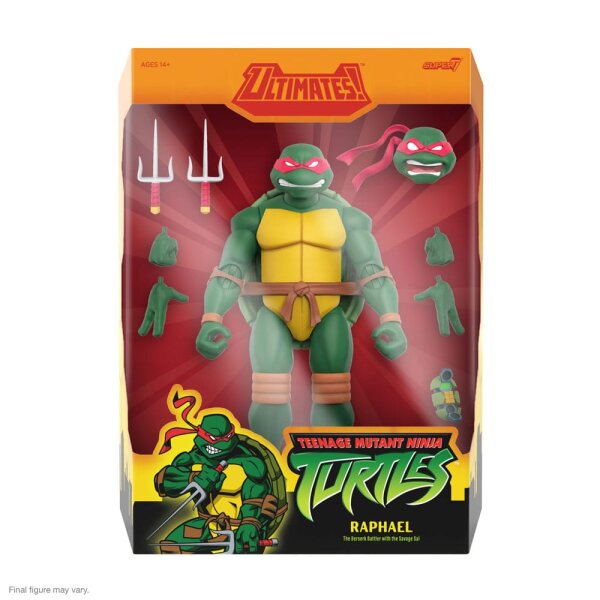 Raphael (Animated) - MISB - TMNT / Teenage Mutant Ninja Turtles - Super 7