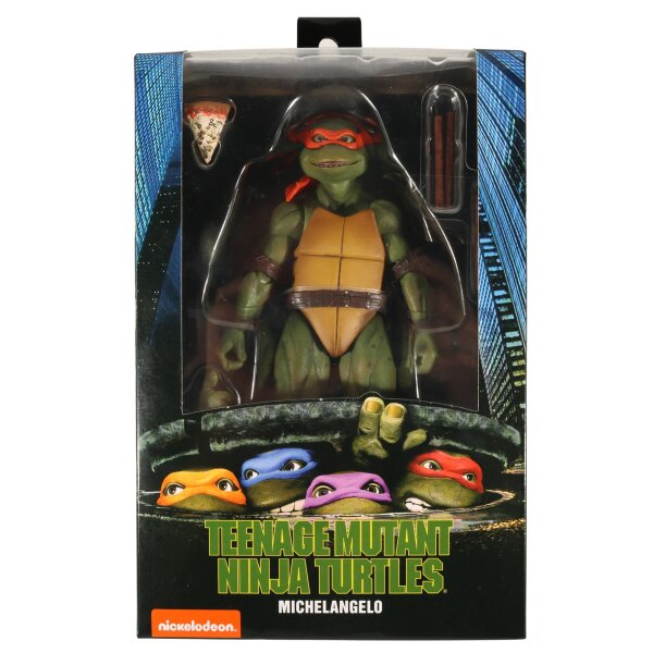 Michelangelo (1990 Movie) - TMNT / Teenage Mutant Ninja Turtles - NECA - MISB