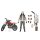 Casey Jones & Dirt Bike (1990 Movie) - TMNT / Ninja Turtles - NECA - MISB