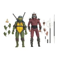Roof Top Battle Shredder vs Leo (1990 Movie) - TMNT / Ninja Turtles - NECA - MISB