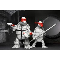 First Turtles Black & White 2-Pack (Mirage) - TMNT / Ninja Turtles - NECA - MISB