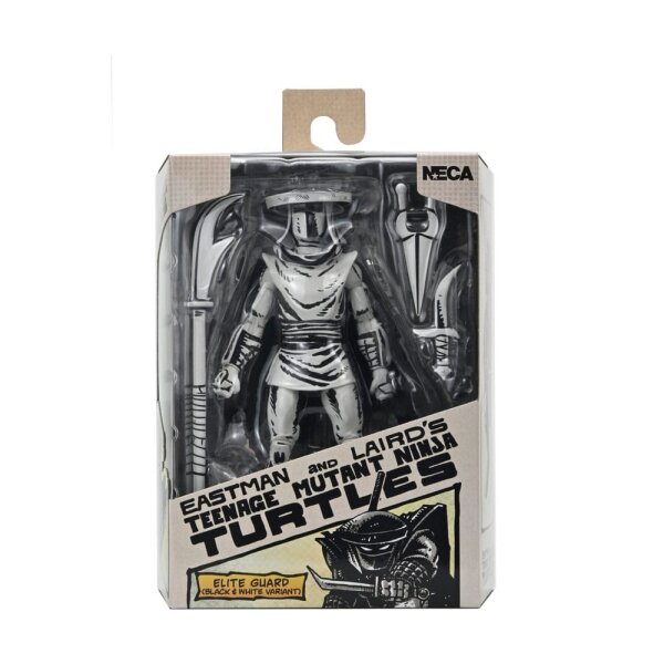 Elite Guard Black & White (Mirage Comics) - TMNT / Ninja Turtles - NECA - MISB