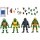 Stump Wrestling Turtles 4-Pack (Archie Comics) - TMNT / Ninja Turtles - NECA - MISB