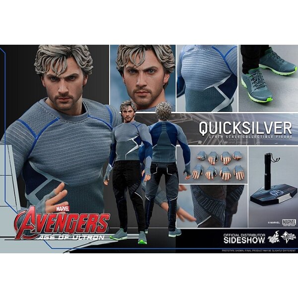 Quicksilver 1/6  (MMS302) - Avengers 2 - Age of Ultron - Hot Toys - MISB