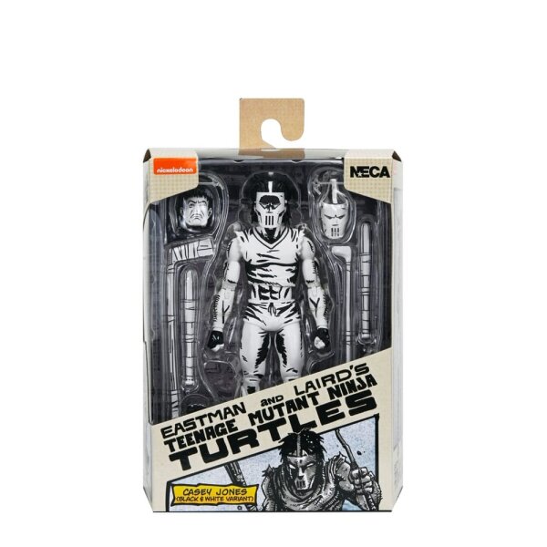 Casey Jones Black & White (Mirage) - TMNT / Ninja Turtles - NECA - MISB