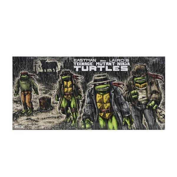 Gangster Turtles 4-Pack (Mirage) - TMNT / Teenage Mutant Ninja Turtles - NECA - MISB