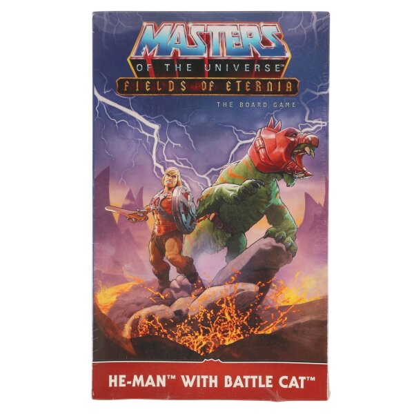 He-Man with Battle Cat - Masters of the Universe MotU - Fields of Eternia - MISB
