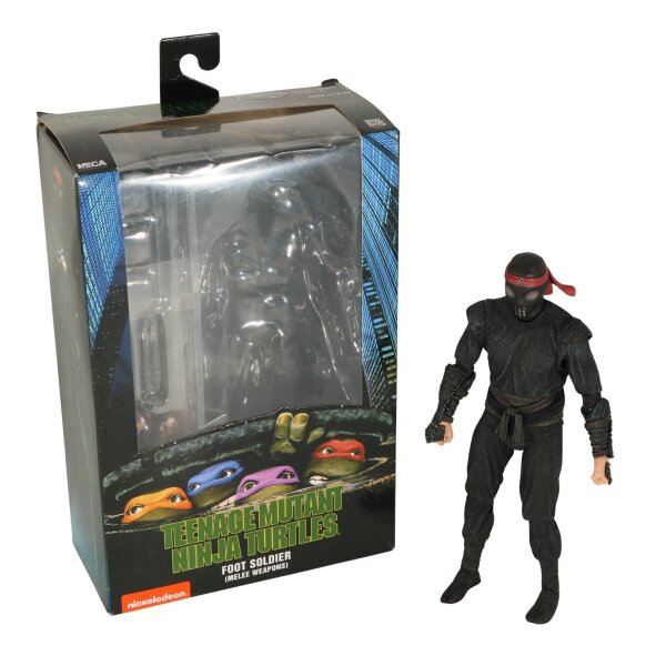 Foot Soldier (Melee Weapons) - TMNT / Ninja Turtles - NECA - MIB lose / komplett