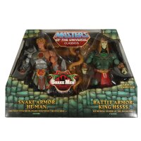 Snake Armor He-Man & Battle Armor King Hssss - MOTU...