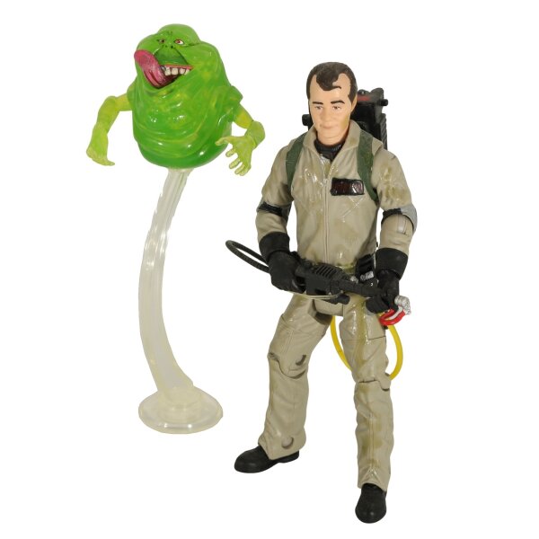 Peter Venkman & Slimer - Ghostbusters Mattel - lose / komplett