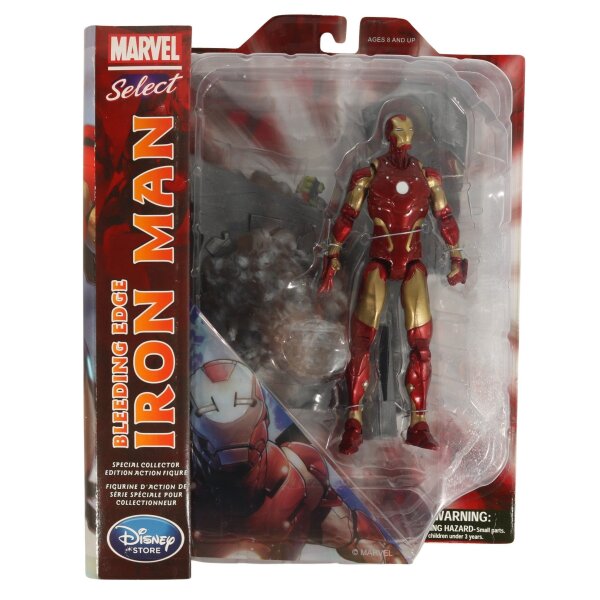 Bleeding Edge Iron Man - Disney Store Marvel Select - MOC