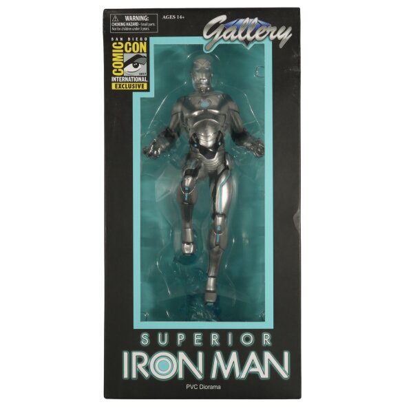 Superior Iron Man SDCC Exclusive - PVC Diorama Marvel Gallery -  MISB
