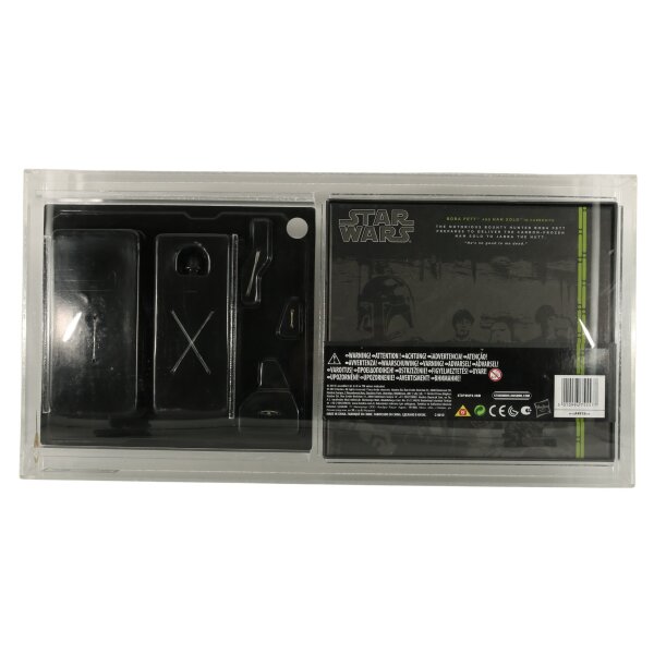 Boba Fett & Han Carbonite - SDCC Excluisve Star Wars Black Series - AFA / UKG 90%