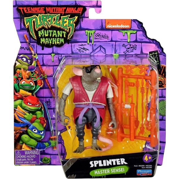 Splinter - Mutant Mayhem TMNT / Teenage Mutant Ninja Turtles - Giochi Preziosi