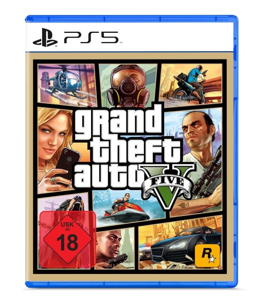 GTA V / Grand Theft Auto V - Sony Playstation 5 PS5 - neu sealed