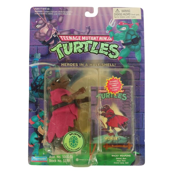 Splinter - Vintage TMNT / Teenage Mutant Ninja Turtles Vintage - MOC
