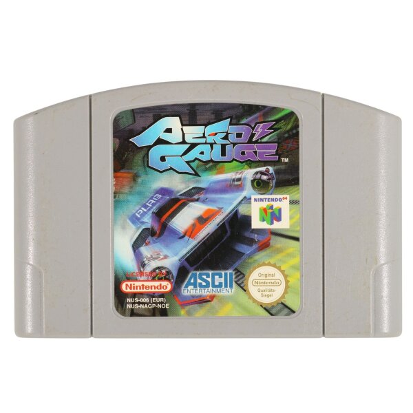 Aero Gauge - Modul - Nintendo 64 N64 - gebraucht / sehr gut