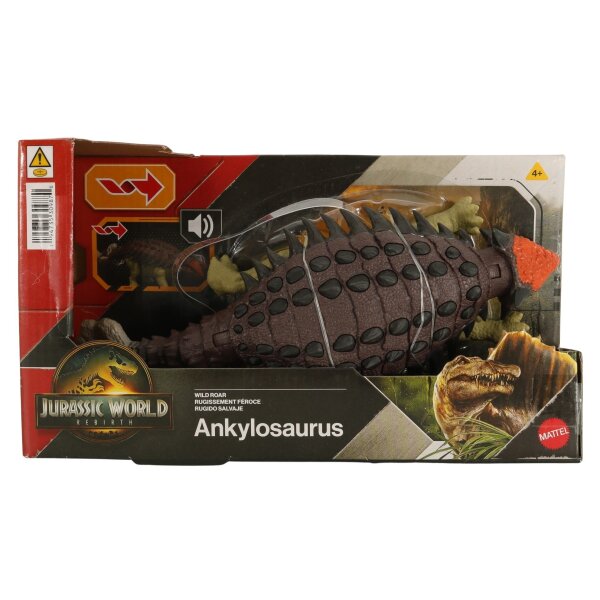 Ankylosaurus Wild Roar - Jurassic World Rebirth - MISB