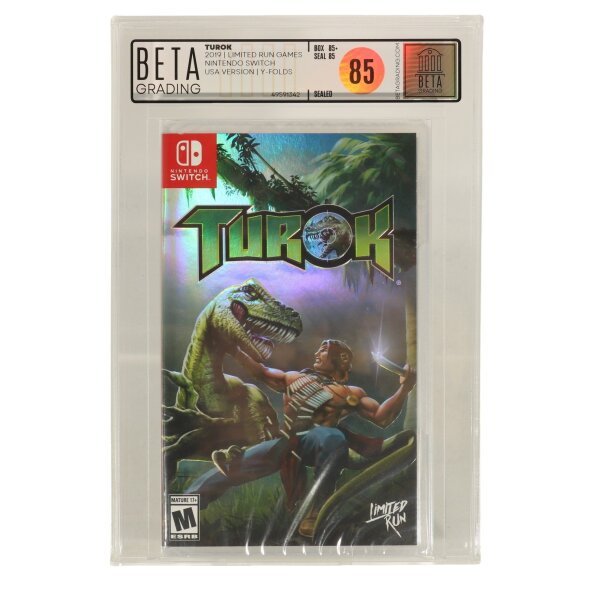 Turok - Limited Run - Beta Grading 85 - Nintendo Switch - neu sealed