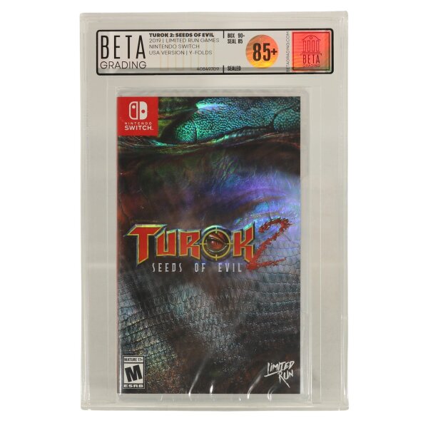 Turok 2 - Limited Run - Beta Grading 85+ - Nintendo Switch - neu sealed