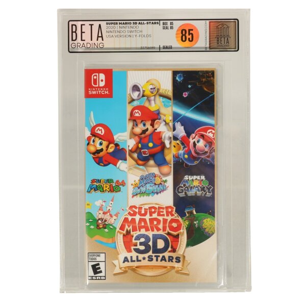 Super Mario 3D All-Stars - Beta Grading 85 - Nintendo Switch - neu sealed