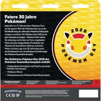 Pokémon Day 2026 Kollektion  - deutsch - Pokemon TCG