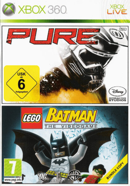 Lego Batman/Pure Double Pack - Xbox 360 Microsoft - neu sealed