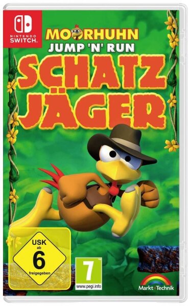 Moorhuhn Schatzjäger - Nintendo Switch - neu sealed