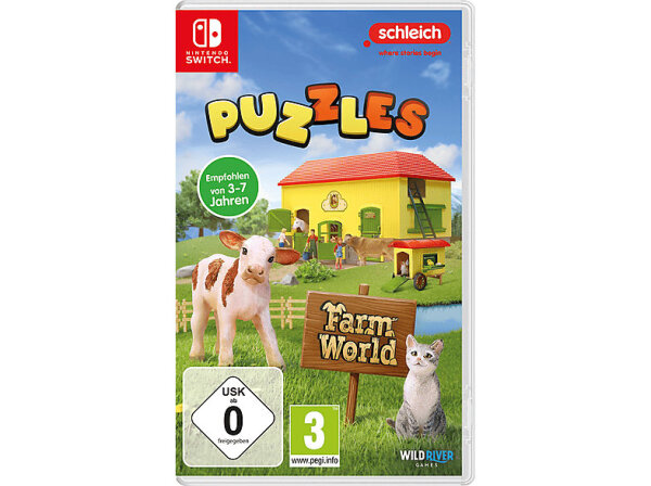 Schleich Puzzles Farm World - Nintendo Switch - neu sealed
