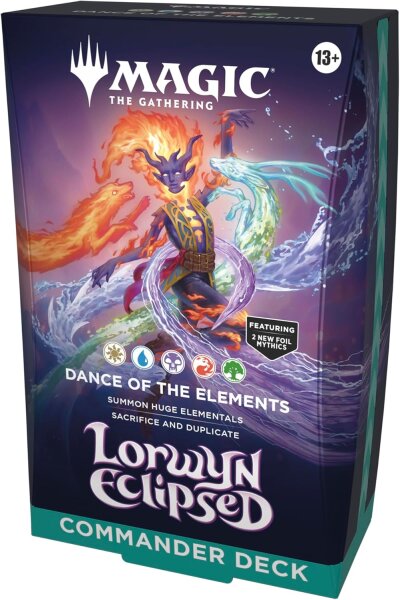 Lorwyn Eclipsed - Dance of the Elements Commander Deck - MtG Magic the Gathering - englisch