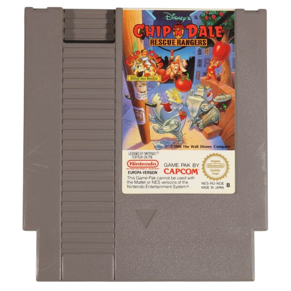 Chip n Dale: Rescue Rangers - Modul - Nintendo NES - gebraucht  sehr gut